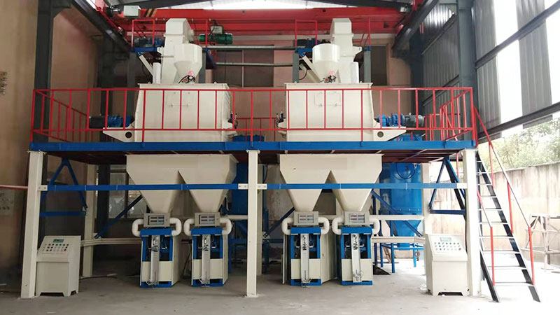 麗水干粉砂漿膩?zhàn)臃凵a(chǎn)線